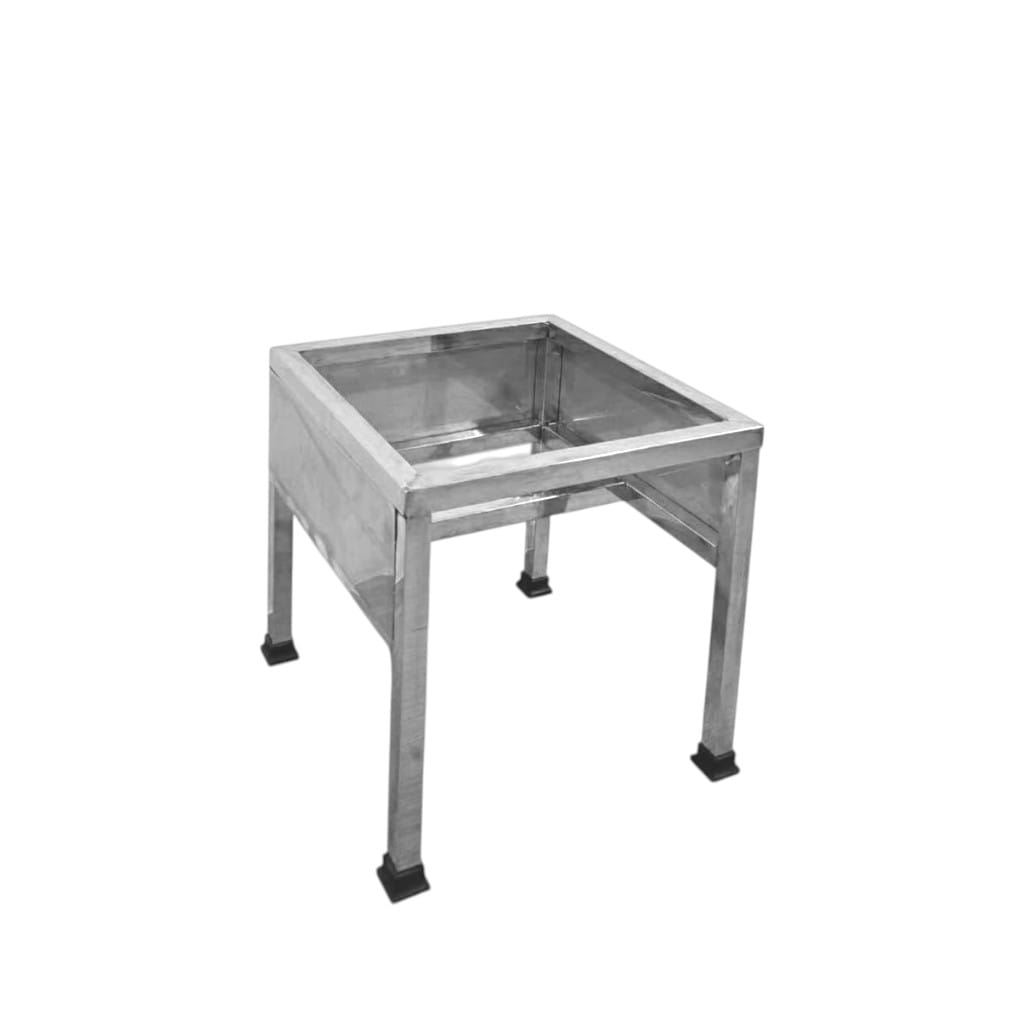 ขาตั้งเตาแก๊สสแตนเลส MEETANG STAINLESS สูง 40 ซม. (ไม่มีหัวเตา,มีบังลม)
